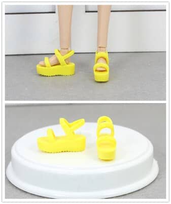 Assorted Colorful Doll Shoes - wnkrs