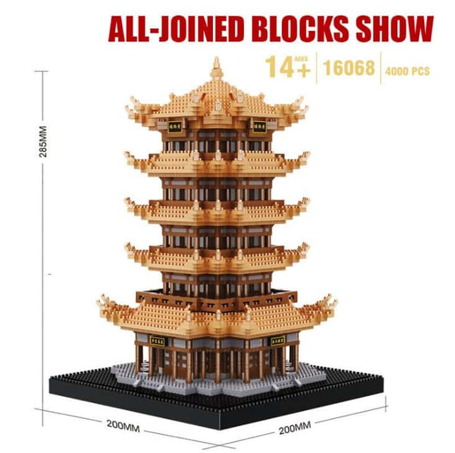 Famous Buildings Block Construction Kit - wnkrs