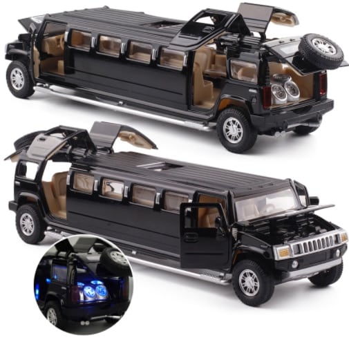 LED Hummer Diecast Car Toy - wnkrs