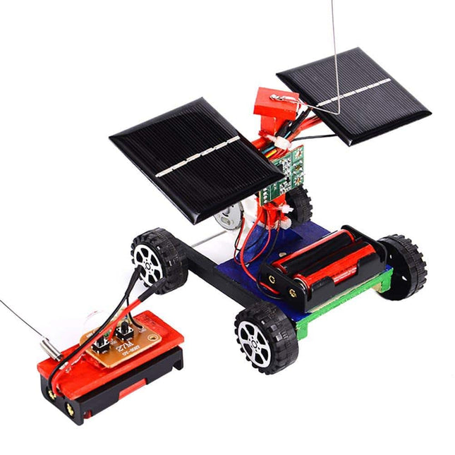 DIY Solar Remote Control Racing Toy - wnkrs