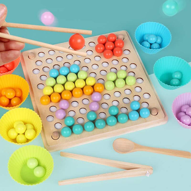 Wooden Montessori Ball Puzzle Toy - wnkrs
