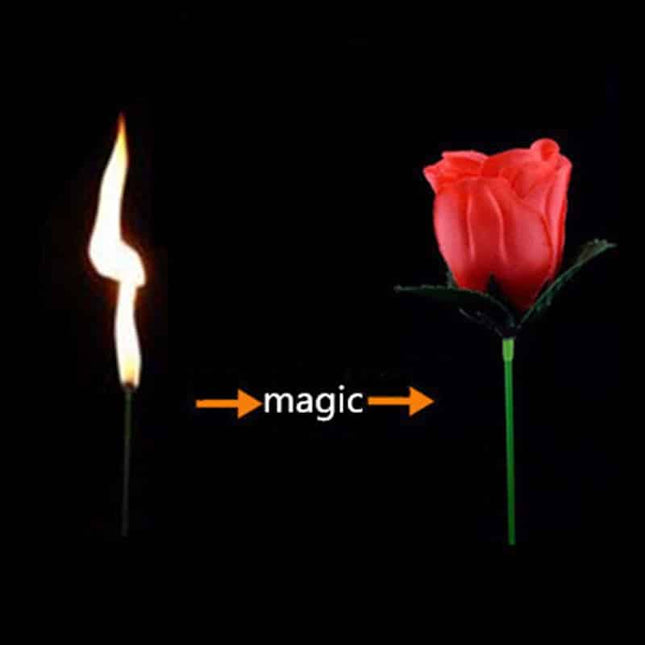 Torch to Flower Fire Magic Trick - wnkrs