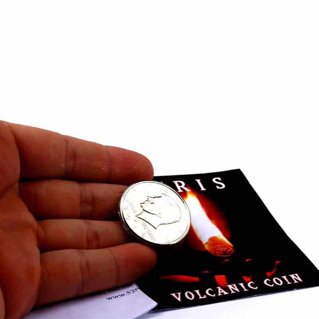 Fire Coin in the Hand for Magic Tricks - wnkrs