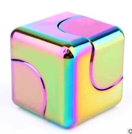 Colorful Metal Anti-Stress Fidget Cube - wnkrs