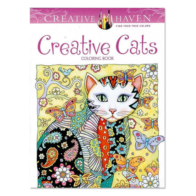 Cat Printed Coloring Book - wnkrs