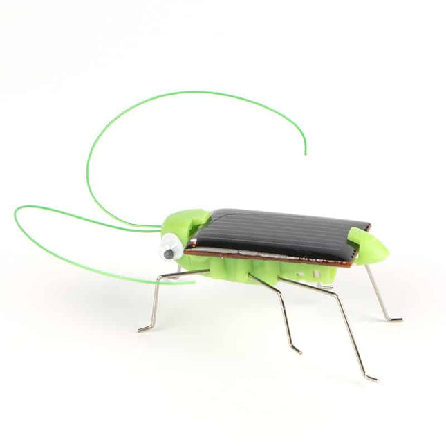 Solar-Powered Toy Grasshopper - wnkrs