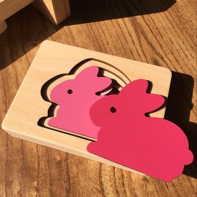 3D Animal Shaped Wooden Puzzle Toy - wnkrs