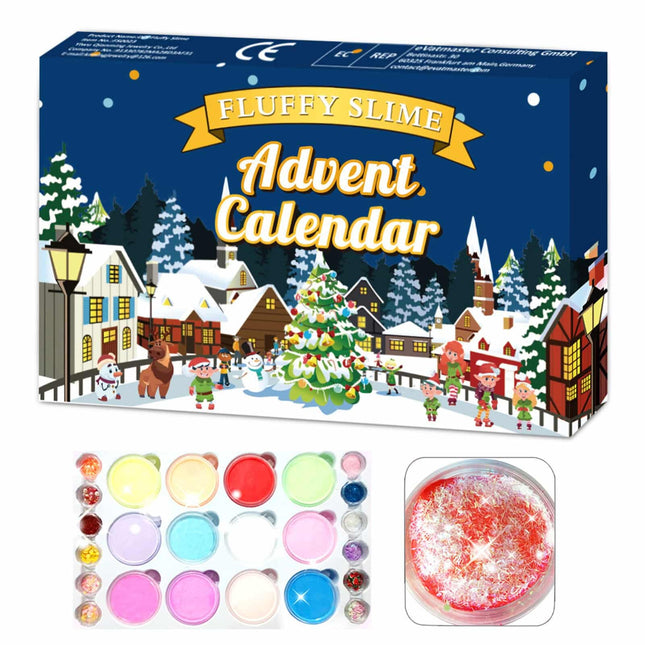 Advent Calendar with Bright Slimes - wnkrs