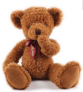 Brown Plush Teddy Bear Toy - wnkrs