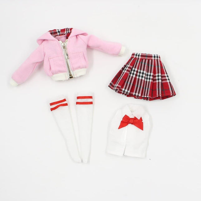 Cute Style School Uniform For 1/6 Dolls - wnkrs