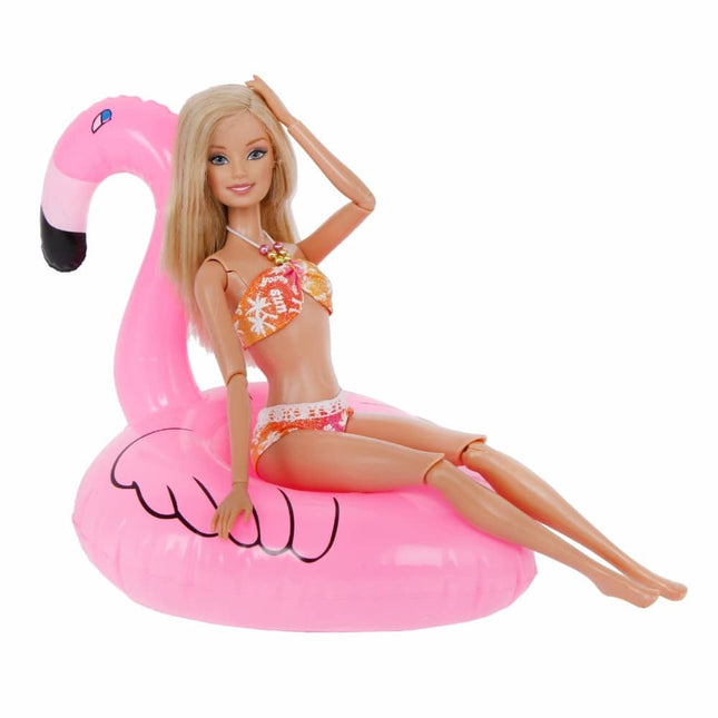 Swimming Suit and Swim Ring For Barbie Doll 2 pcs Set - wnkrs