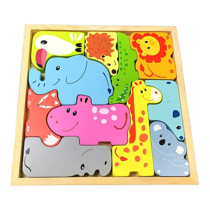 3D Animal Puzzle - wnkrs