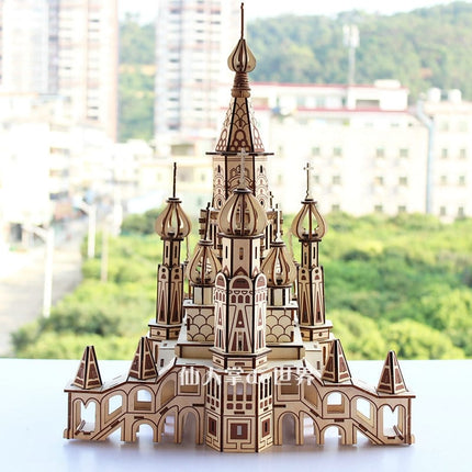 3D Puzzle Wooden Saint Petersburg Model - wnkrs