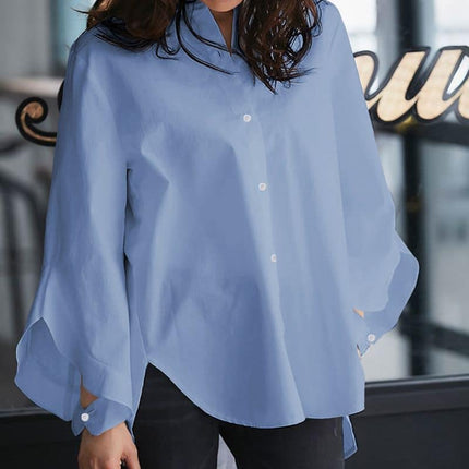Flare Sleeved Loose Shirt for Women - Wnkrs