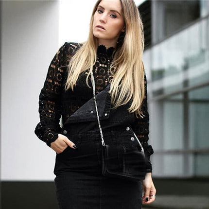 Women's Elegant Hollow Out Blouses - Wnkrs