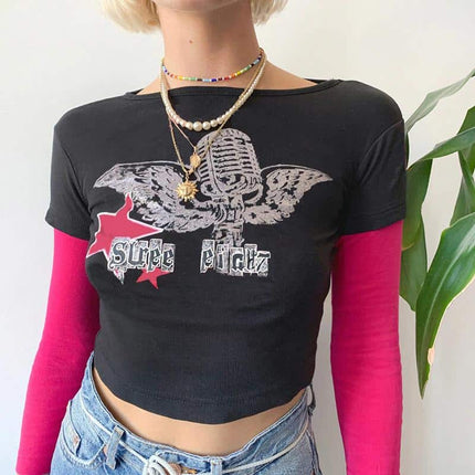 Women's Rock More Crop T-Shirt - Wnkrs