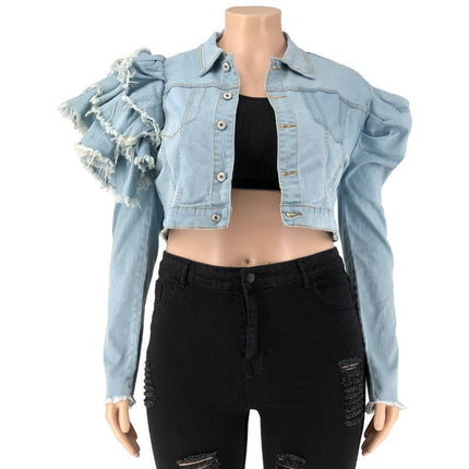 Creative Denim Jacket for Woman - Wnkrs