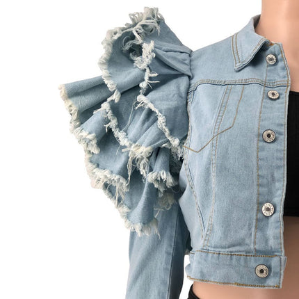 Creative Denim Jacket for Woman - Wnkrs