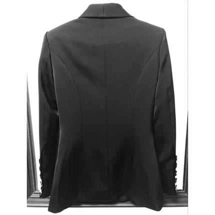 Double Breasted Long Blazer for Women - Wnkrs