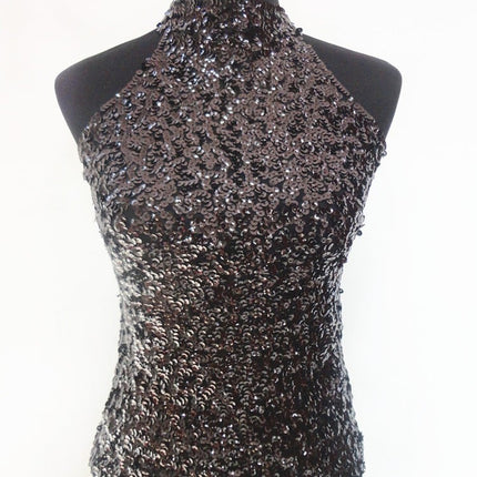 Luxury Sleeveless Sequined Women's Top - Wnkrs