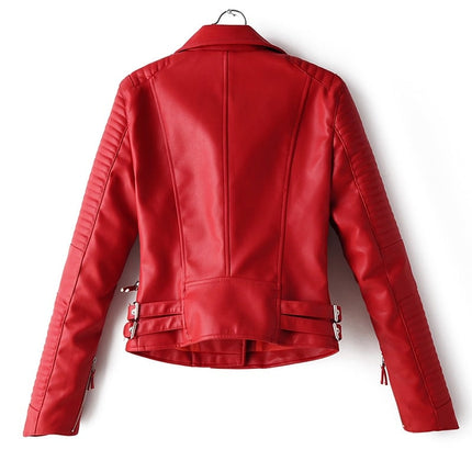 Women's Leather Jacket in Different Colors - Wnkrs