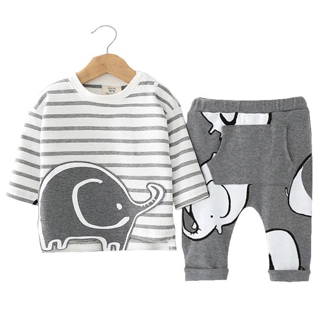 Baby Boy's Cartoon Clothing Set