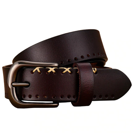 Women's Long Leather Belt - Wnkrs