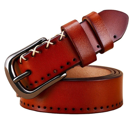 Women's Long Leather Belt - Wnkrs