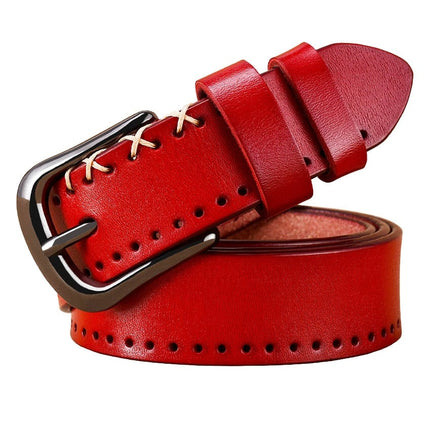 Women's Long Leather Belt - Wnkrs