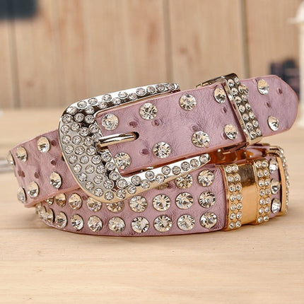 Women's Rhinestone Belts - Wnkrs