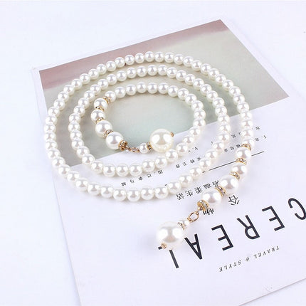 Women's Long Pearl Belt - Wnkrs