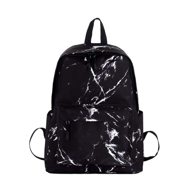 Marble Print Travel Backpack - Wnkrs