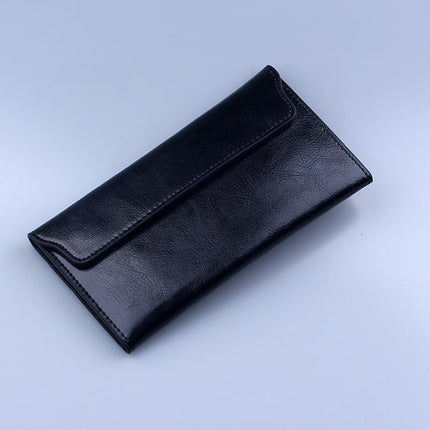 Elegant Women's Slim Leather Wallet - Wnkrs