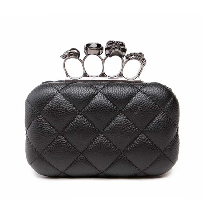 Women's Quilted Leather Rock Wallet - Wnkrs