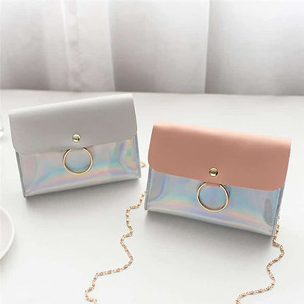 Women's Holographic Mini Crossbody Bag - Wnkrs