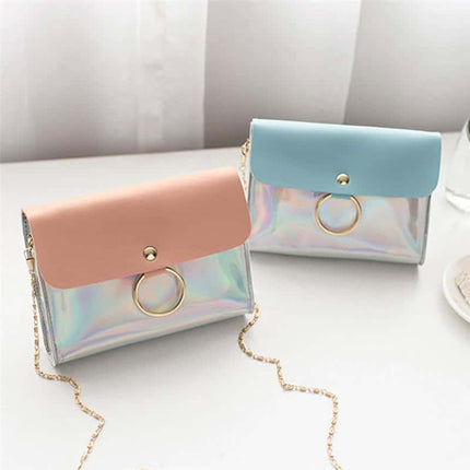 Women's Holographic Mini Crossbody Bag - Wnkrs