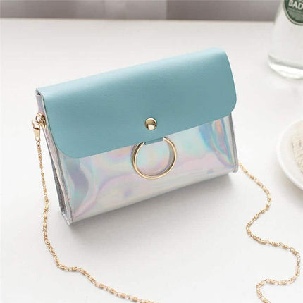 Women's Holographic Mini Crossbody Bag - Wnkrs