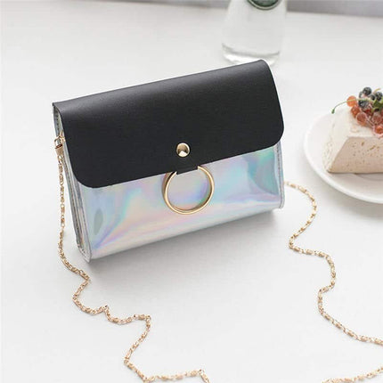 Women's Holographic Mini Crossbody Bag - Wnkrs