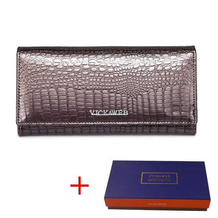 Alligator Patent Leather Women's Wallet - wnkrs