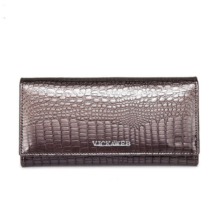 Alligator Patent Leather Women's Wallet - wnkrs