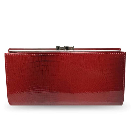 Colorful Genuine Leather Trifold Wallet for Women - Wnkrs