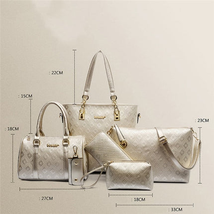 Women's Composite PU Leather Bag - Wnkrs