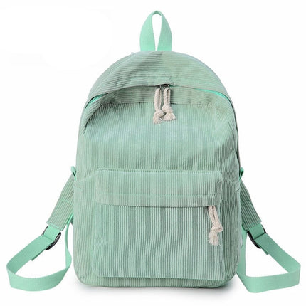 Women's Casual Corduroy Backpack - Wnkrs