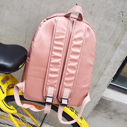 Women's Metallic Color Travel Backpack - Wnkrs