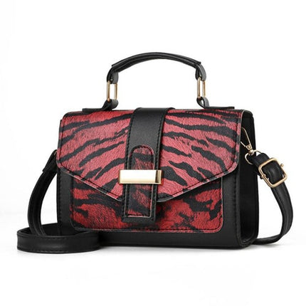 Women's Leopard Printed Handbag - Wnkrs