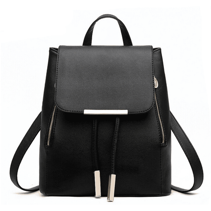 Women's Office Leather Backpack - Wnkrs