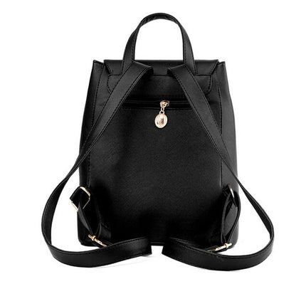 Women's Office Leather Backpack - Wnkrs