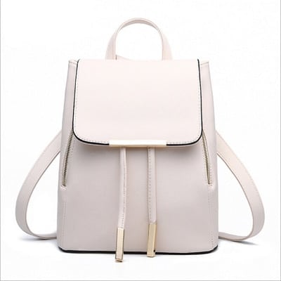 Women's Office Leather Backpack - Wnkrs