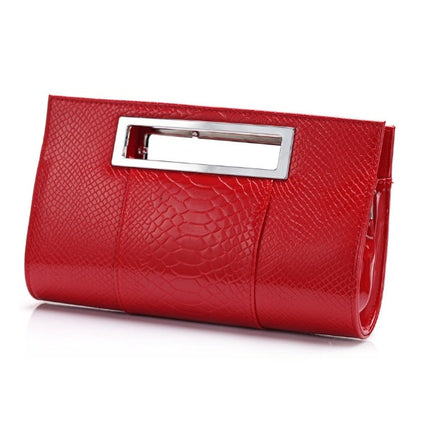 Women's PU Leather Alligator Design Clutch - Wnkrs