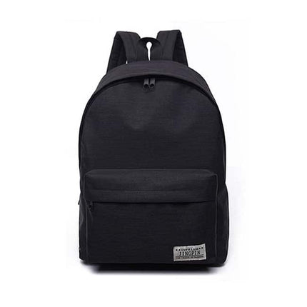Simple Canvas School Backpacks - Wnkrs